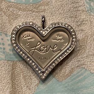 Origami Owl Heart Locket - Large